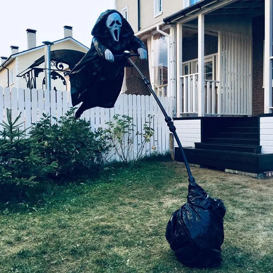 Robe Fantôme Épouvantail avec Corbeau