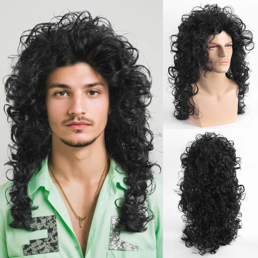 Perruque Rock Punk Homme