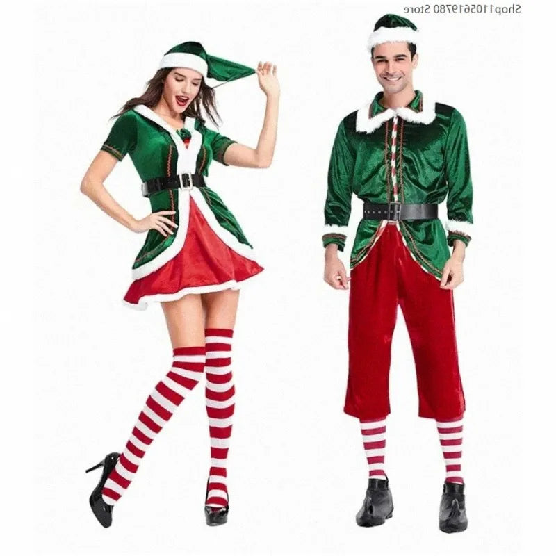 Combinaison de Lutin en Velours Famille