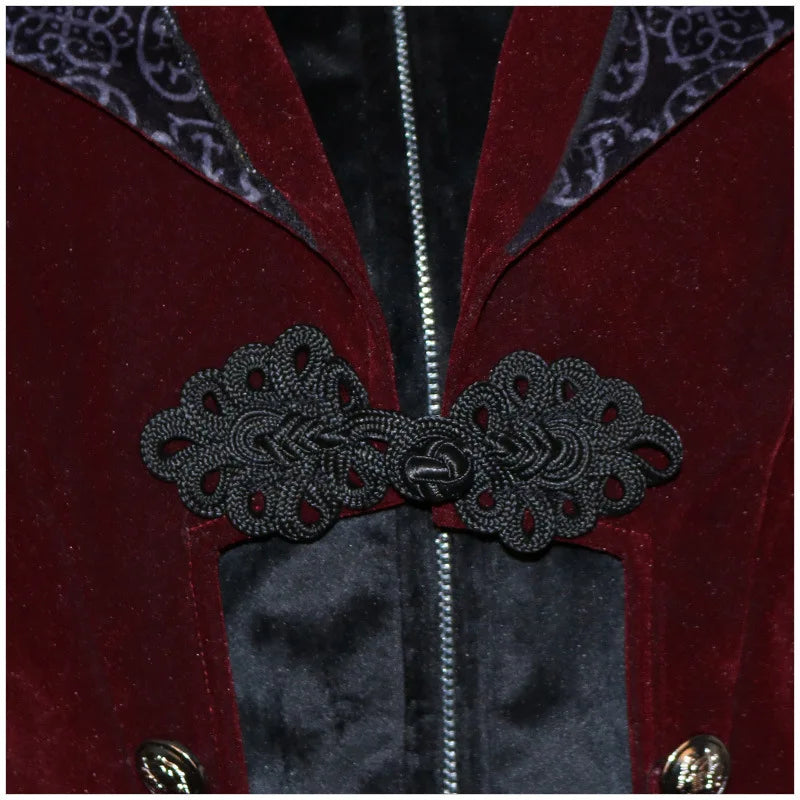 Veste Smoking Steampunk Gothique Homme – vue 4