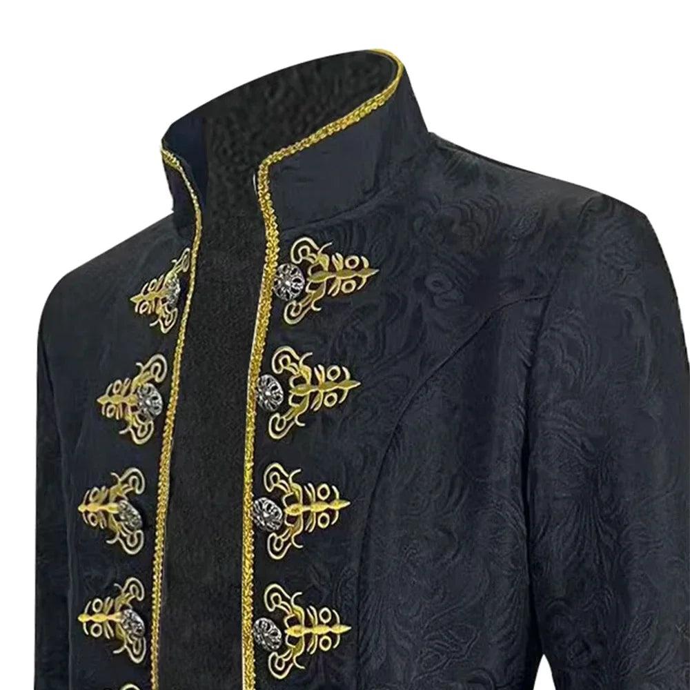 Manteau de Pirate Long Rétro Homme – vue 6