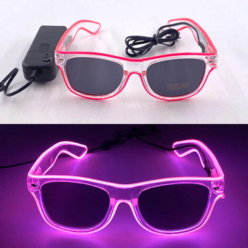Lunettes Lumineuses LED Néon – vue 12