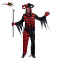 Déguisement Clown Tueur Gothique Noir Homme – vue 7