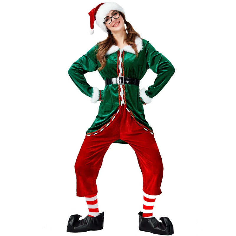 Combinaison de Lutin en Velours Famille – vue 8