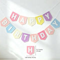 Guirlande Joyeux Anniversaire en Feutrine – Pastel