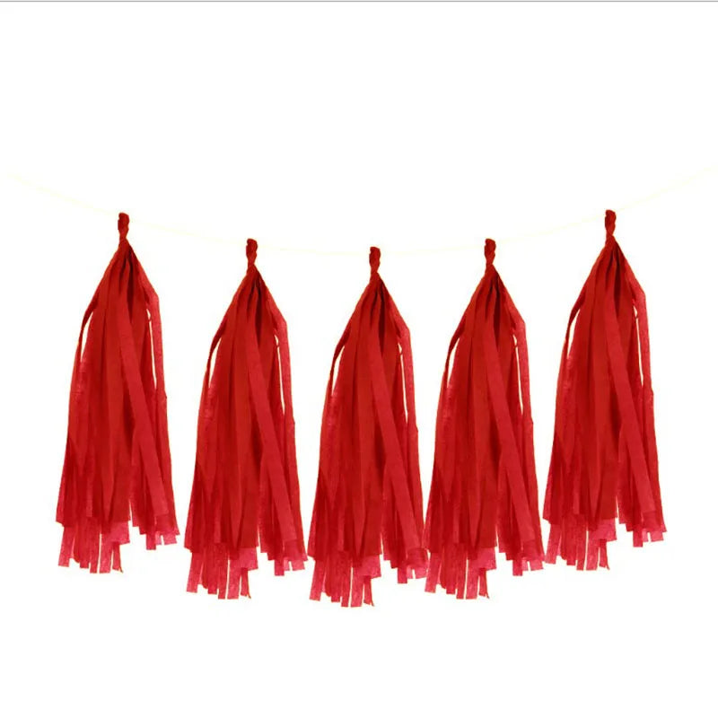 Guirlande de Pompons et Franges pour Anniversaire