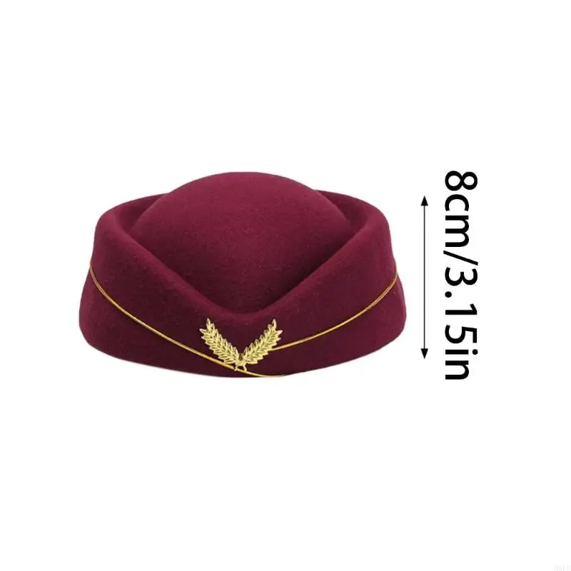 Chapeau d'Hôtesse de l'Air Femme