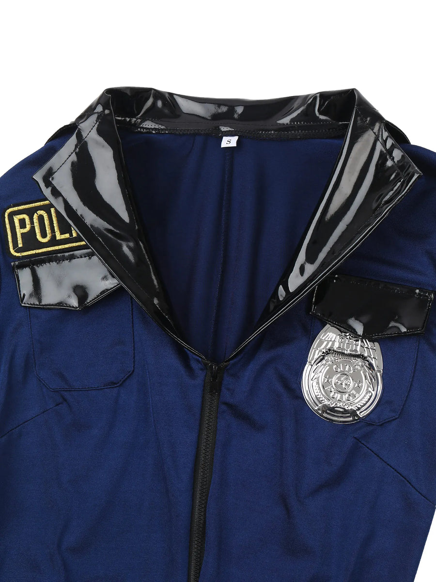 Déguisement Policier Homme 7 Pièces – Tailles M à XXL