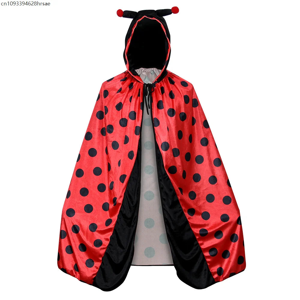 Cape à Capuche Coccinelle Femme