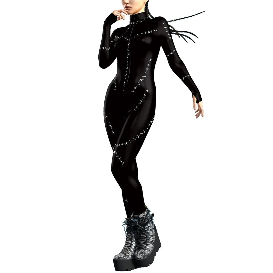 Combinaison Chat Noir Femme – Déguisement S à XL