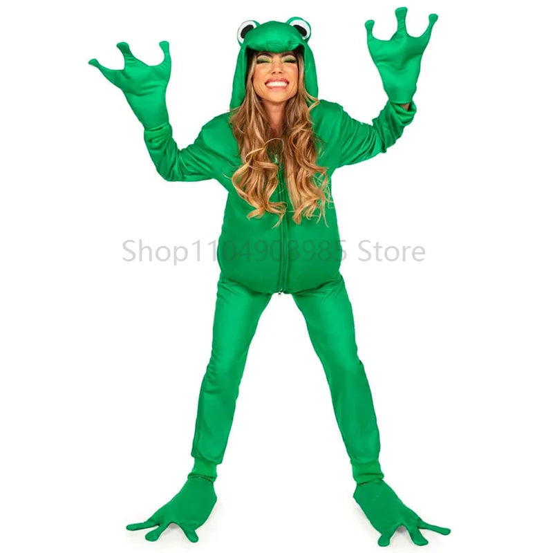 Combinaison Grenouille à Capuche Femme