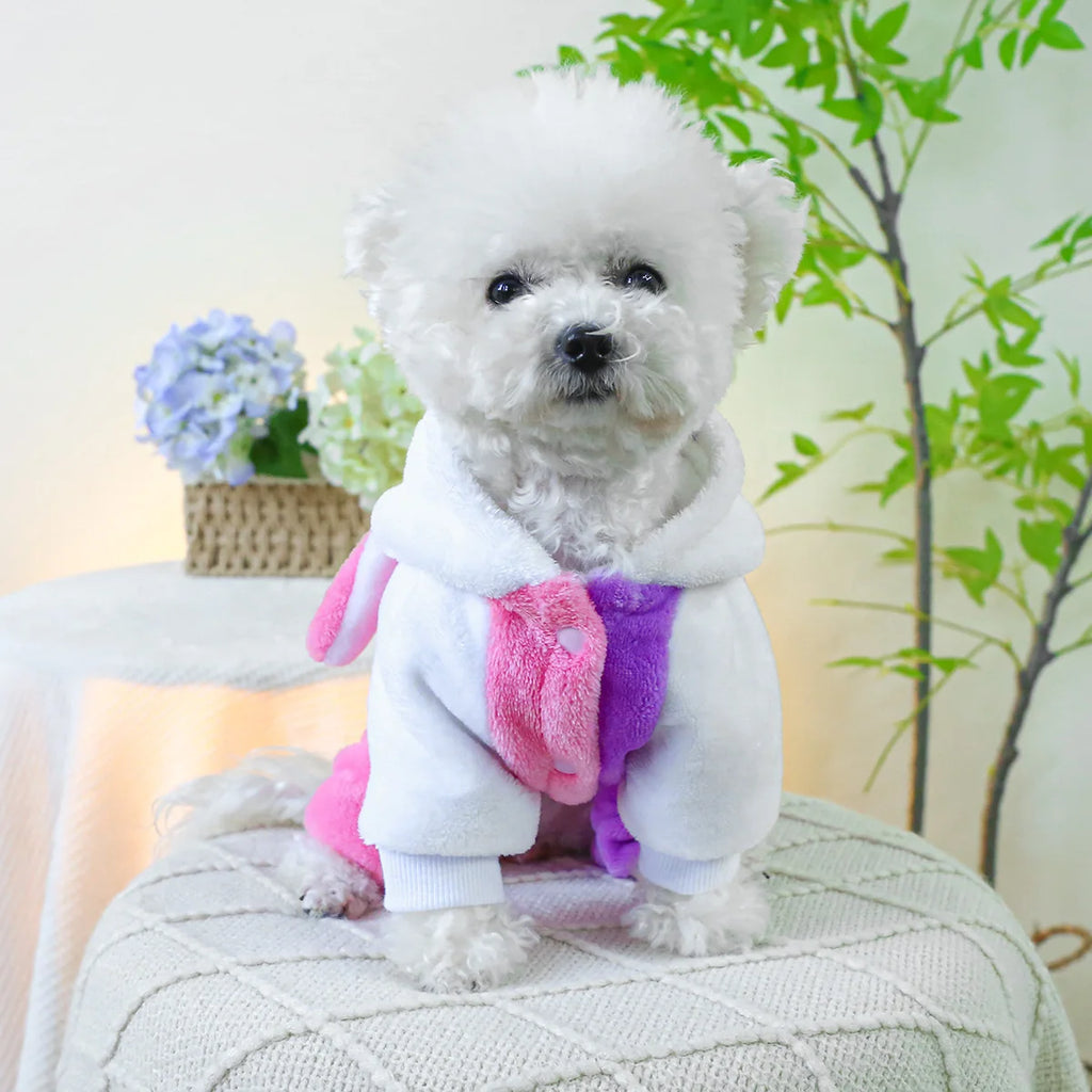 Combinaison Licorne Rose pour Chien – XS à XL