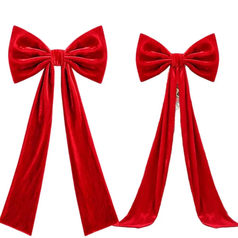 Grand Nœud Décoratif de Noël – Modèles A ou B