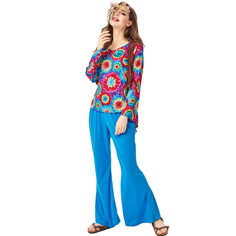 Déguisement Hippie Peace Femme