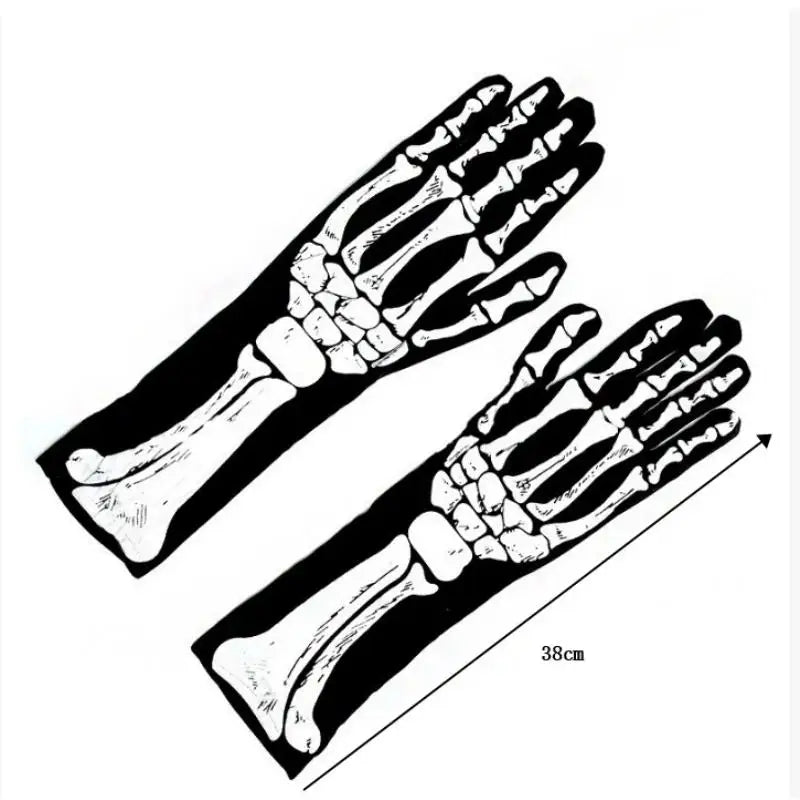 Gants Squelette Halloween