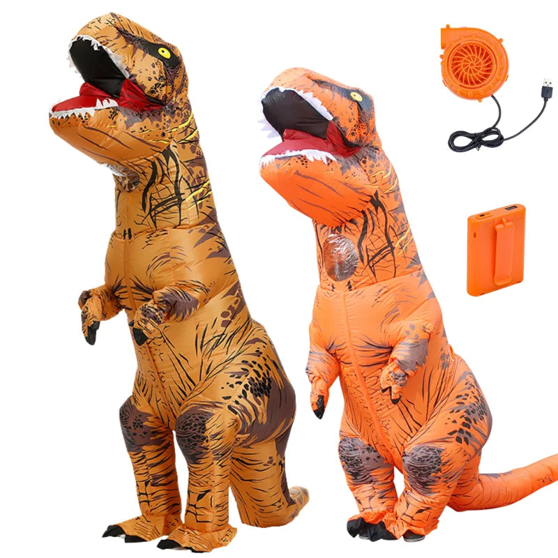 Déguisement Gonflable Tyrannosaure Adulte