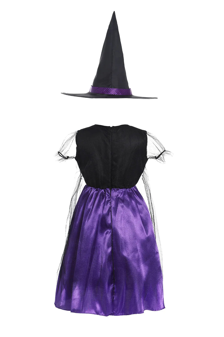 Déguisement Vampire Fille – Robe Tutu Longue Gothique – vue 4