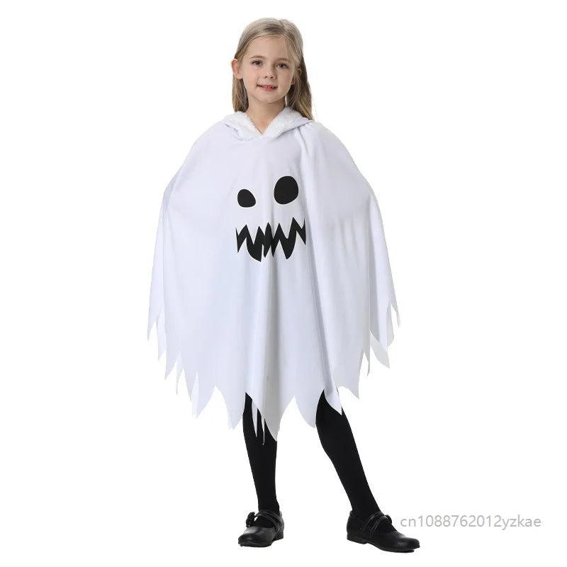 Cape Fantôme Enfant Visage Lumineux