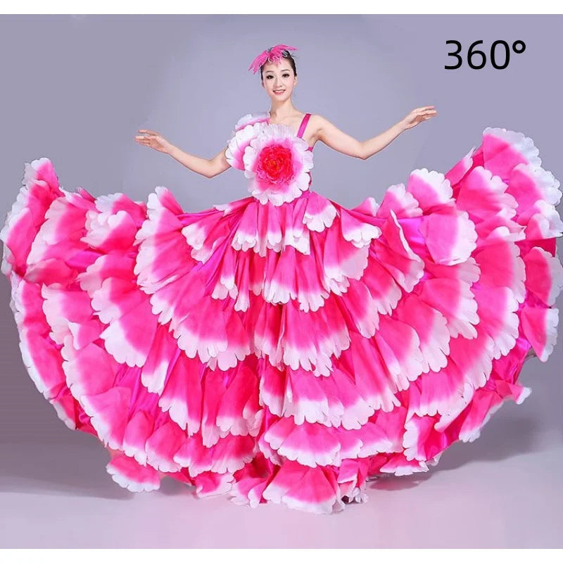 Robe Flamenco Femme à Volants – Plusieurs Styles