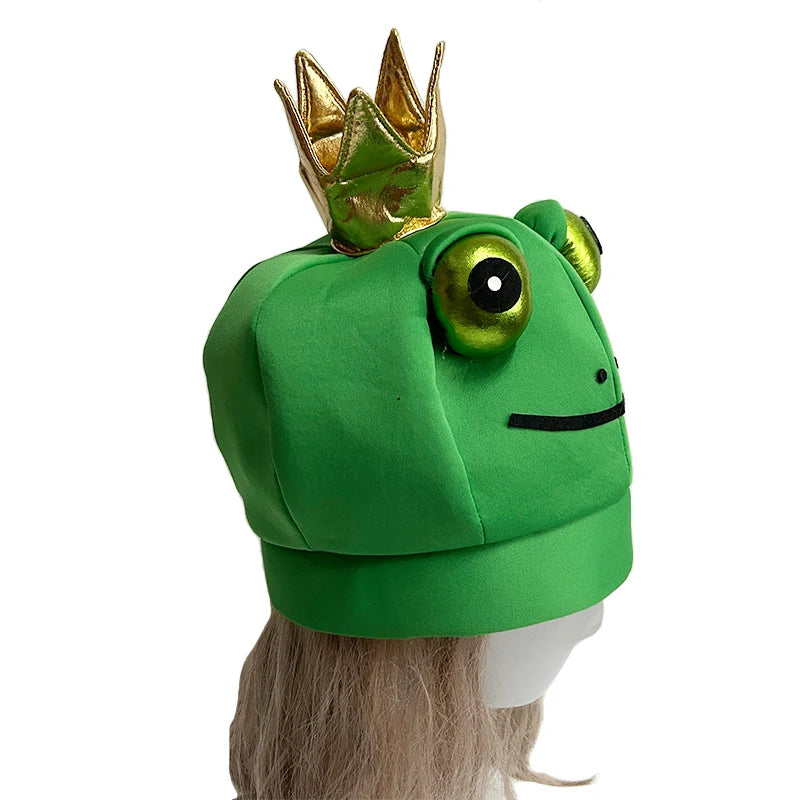 Bonnet Grenouille Vert Rigolo – Adulte