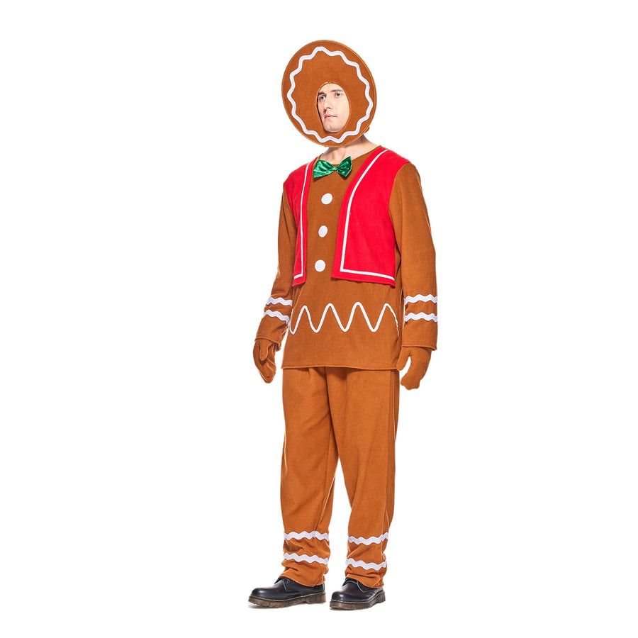 Déguisement Bonhomme Pain d'Épices Adulte Deluxe – vue 2