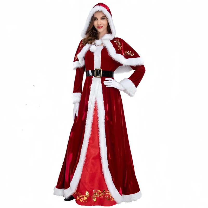 Costume Père Noël de Luxe Homme ou Femme – M à 3XL