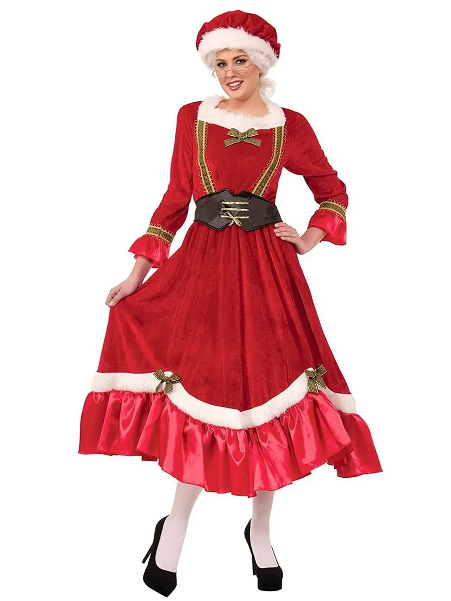 Déguisement Mère Noël Élégante Femme – vue 3
