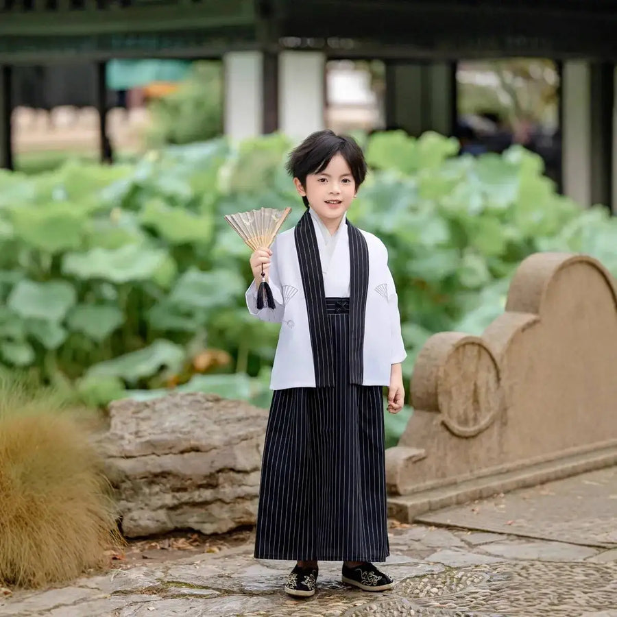 Haut de Costume Ninja Enfant – Styles 1 à 6, Tailles 110 à 150