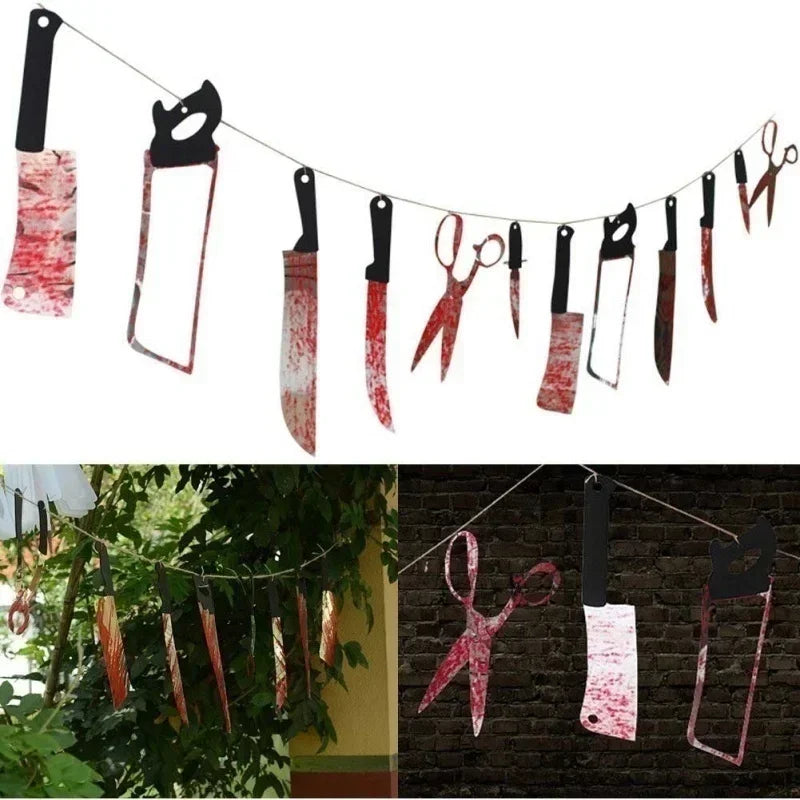 Guirlande Fanions Halloween – Décoration Maison Hantée