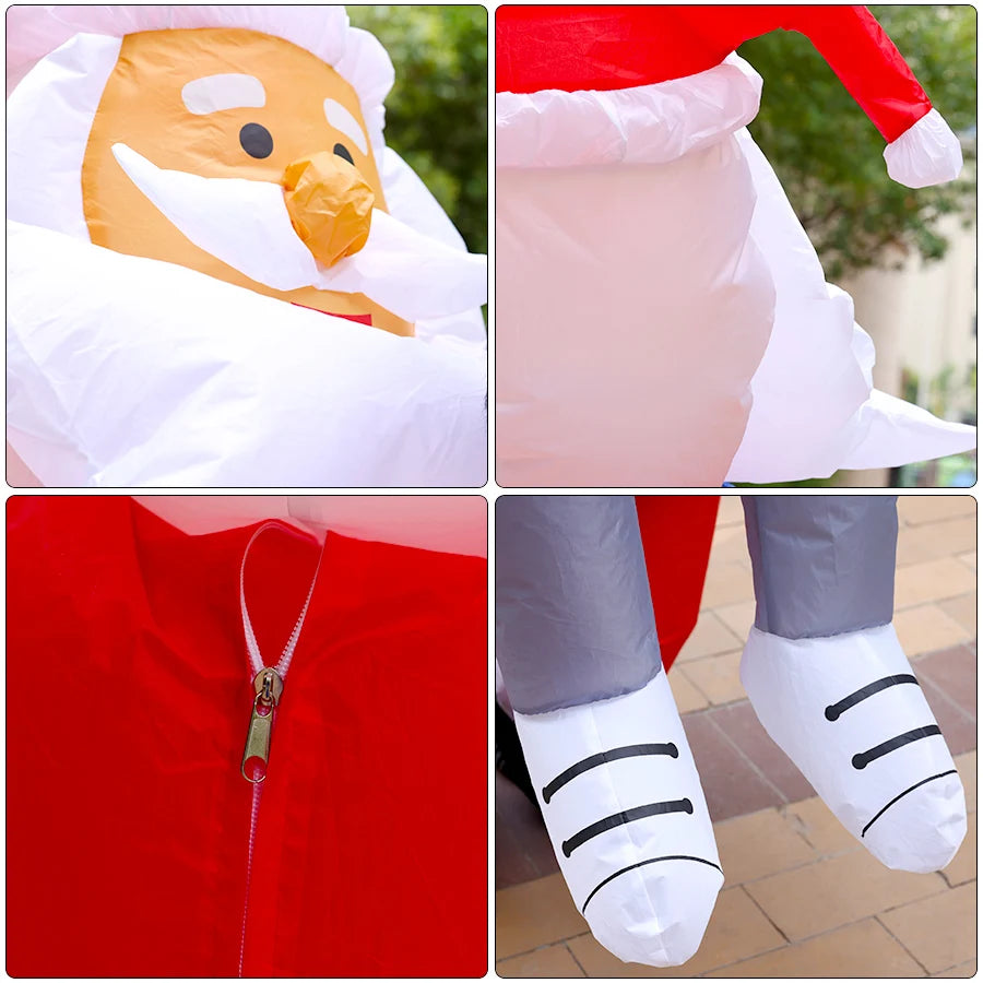 Déguisement Gonflable Père Noël Rigolo