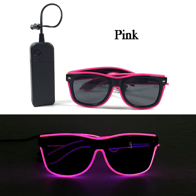 Lunettes Lumineuses LED Néon – vue 22
