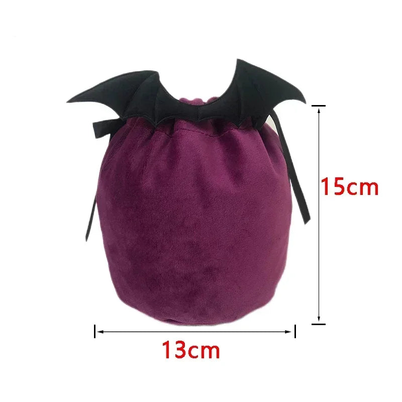 Sacs à Bonbons Chauve-Souris et Citrouille Halloween – vue 6