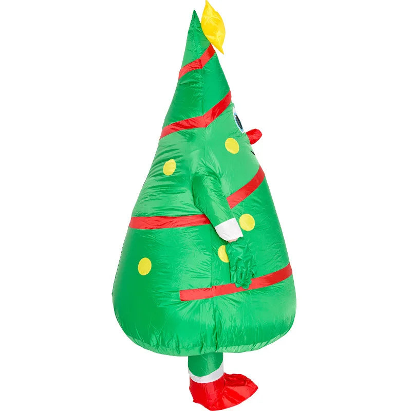 Déguisement Gonflable Sapin de Noël Adulte – vue 2