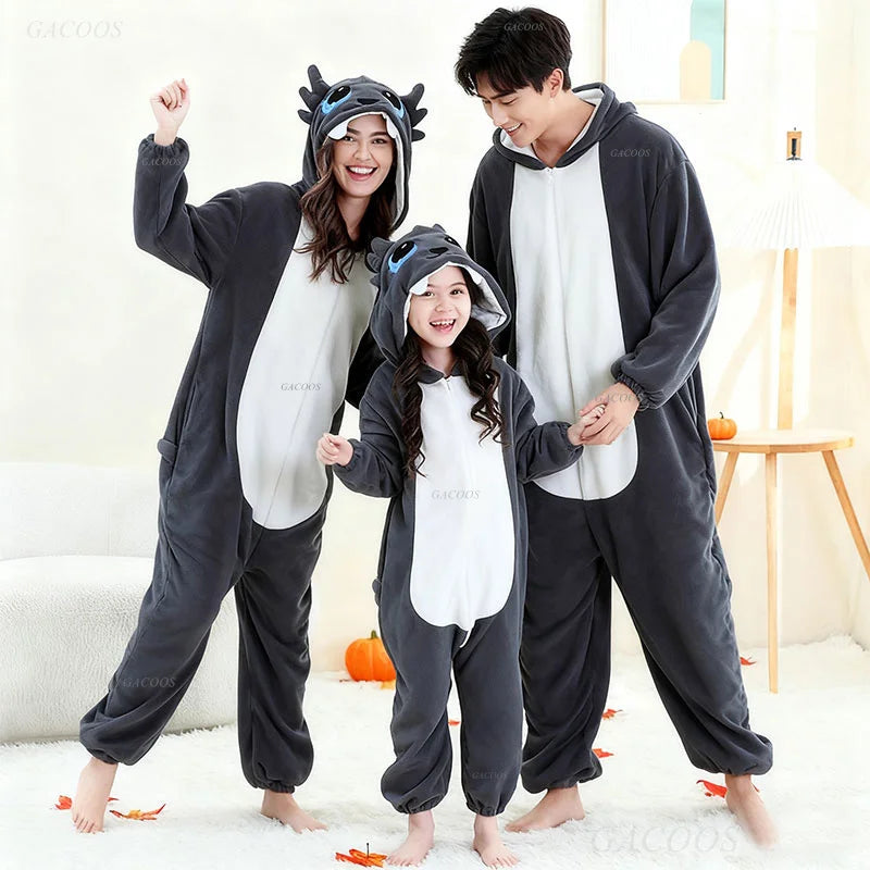 Kigurumi Animaux Famille – Plusieurs Motifs et Tailles
