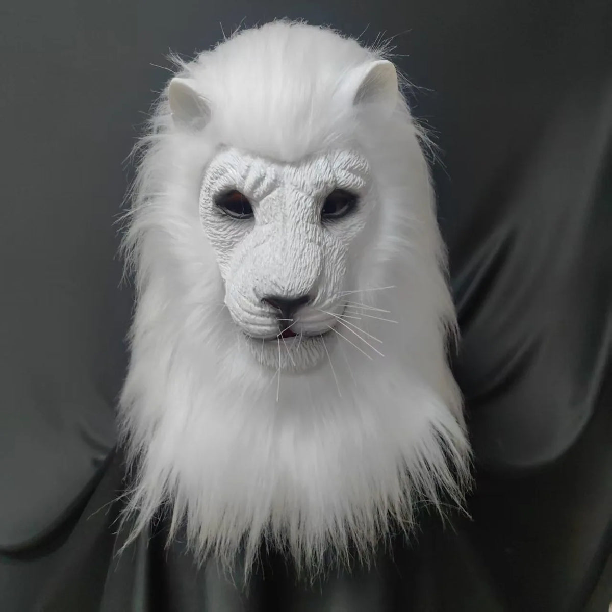 Masque Lion Bête en Latex – vue 8