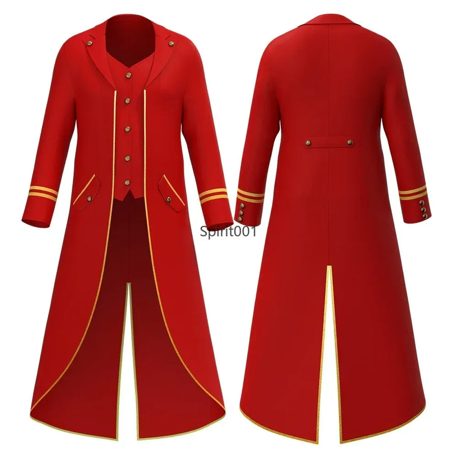 Veste Queue-de-Pie Steampunk Gothique Homme – vue 3