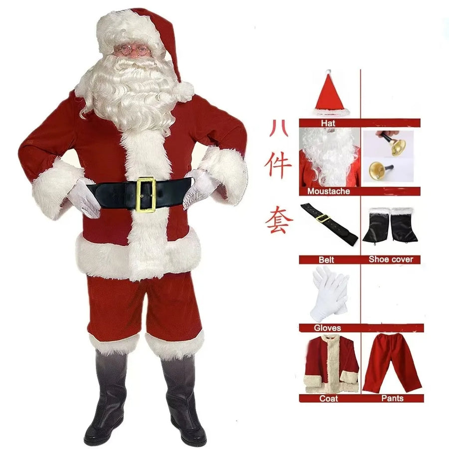 Costume de Père Noël – Tenue de Fête – vue 10