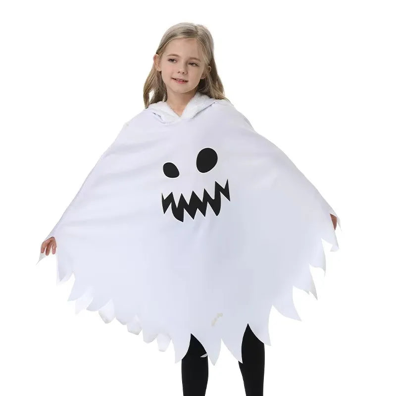Cape Fantôme à Capuche Visage Lumineux