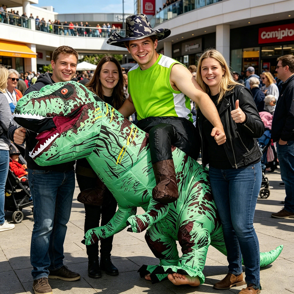 Déguisement T-Rex Gonflable Adulte – Six Coloris