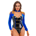 Body Monsieur Loyal Effet Vinyle Femme