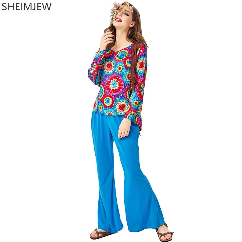 Déguisement Hippie Peace Femme