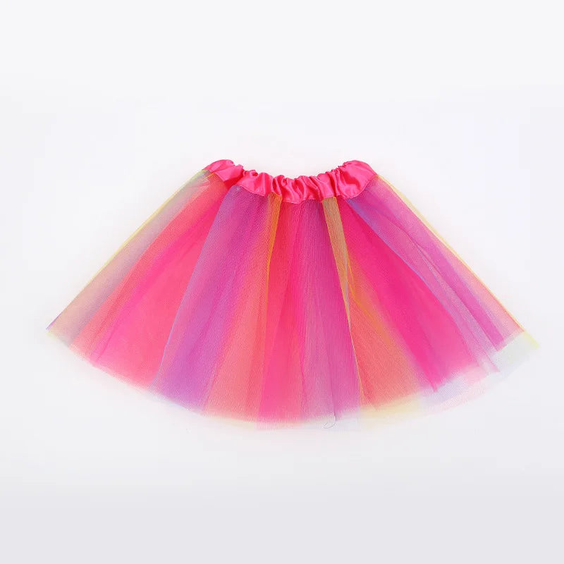 Jupe Tutu Arc-en-Ciel Fille - Danse, Ballet et Fête (2-8 ans)