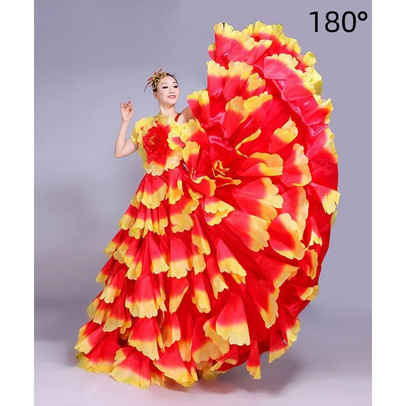 Robe Flamenco Femme à Volants – Plusieurs Styles