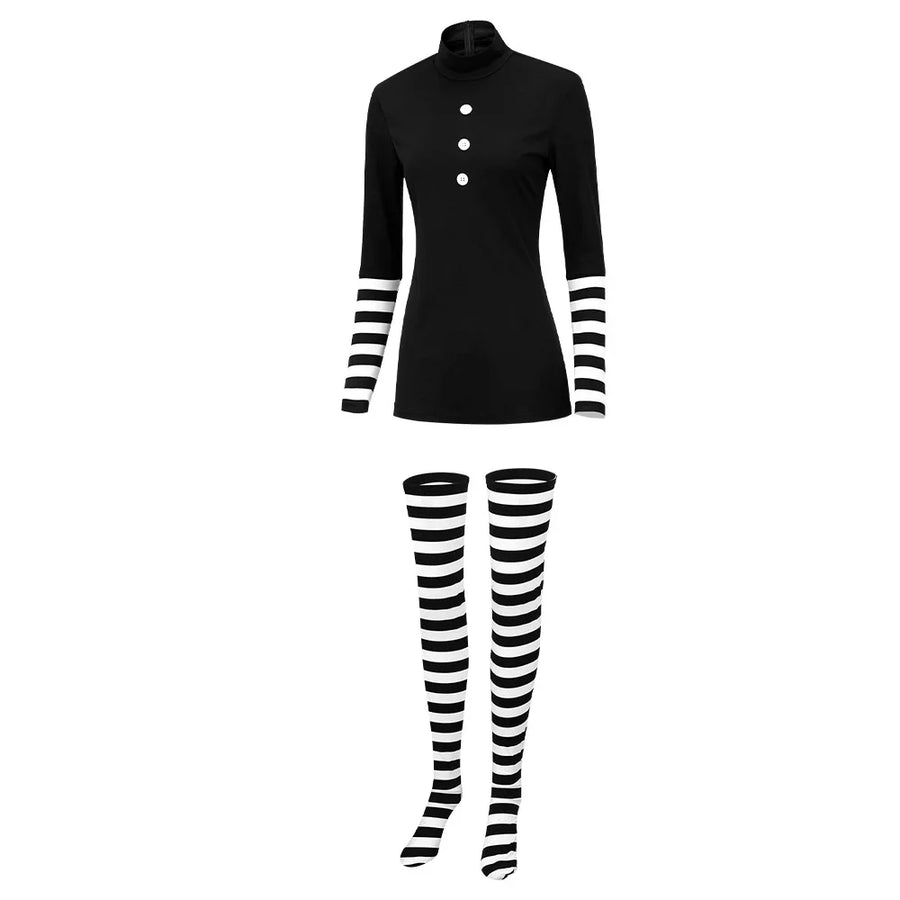 Déguisement Pantin Clown Femme – vue 4