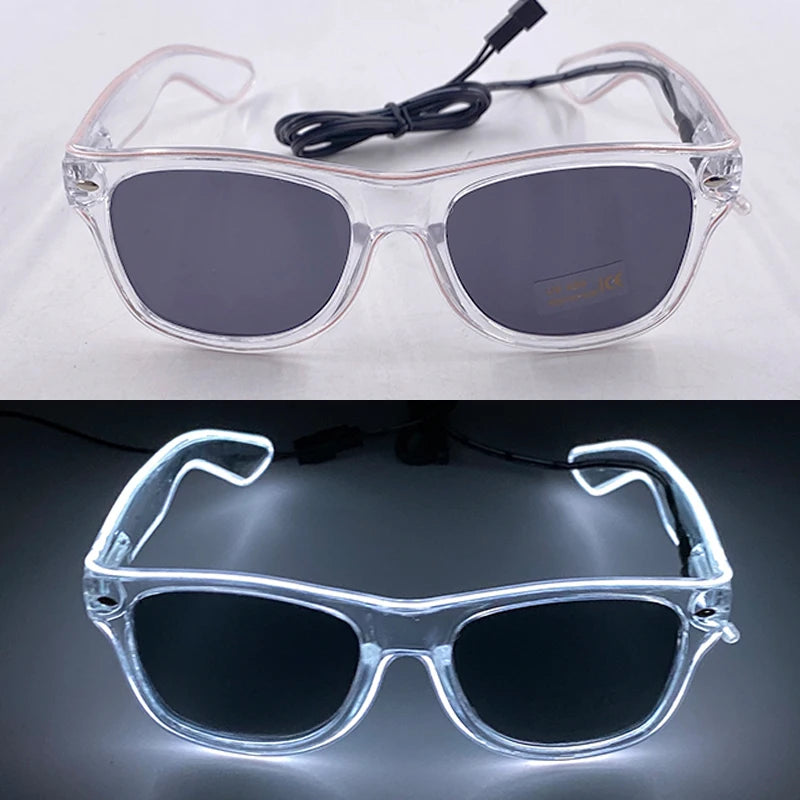 Lunettes Néon LED Lumineuses – vue 33