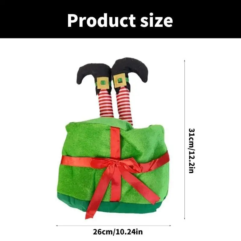 Chapeau Cadeau de Noël avec Jambes de Lutin – vue 6