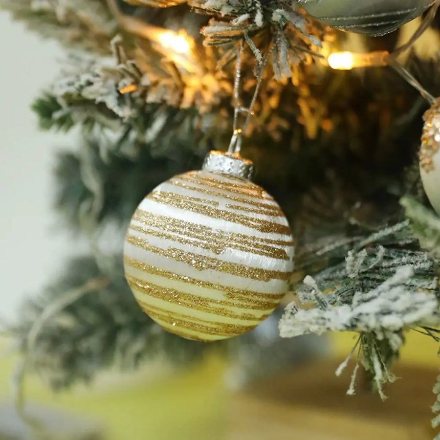 Boules de Noël 6 cm – Coloris et Lots au Choix