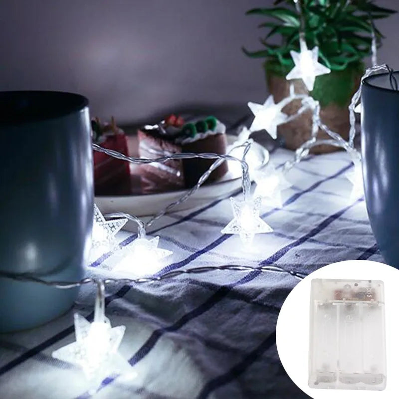 Guirlande lumineuse étoiles Noël – vue 9