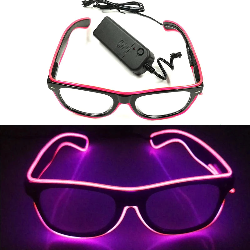 Lunettes Lumineuses LED Néon – vue 36