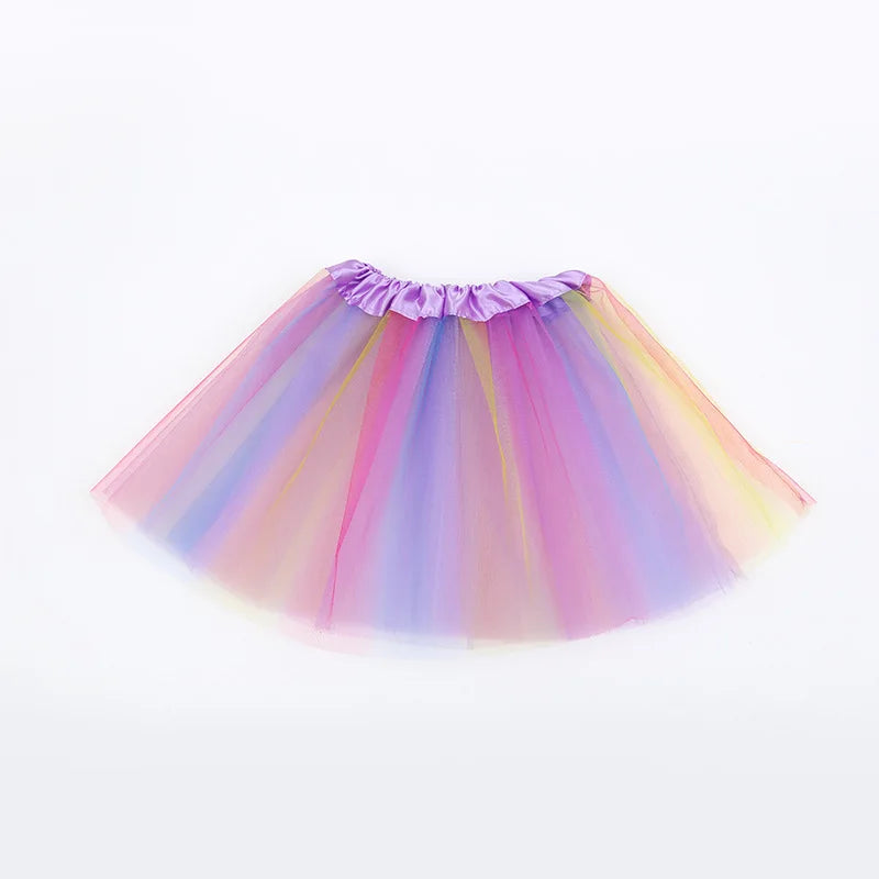 Jupe Tutu Arc-en-Ciel Fille - Danse, Ballet et Fête (2-8 ans)